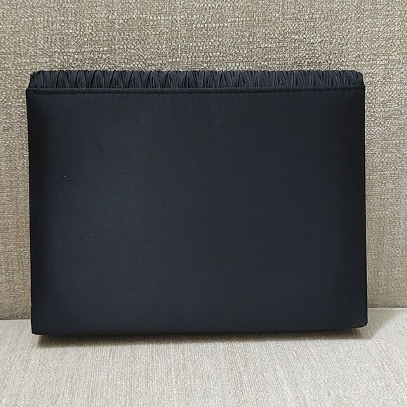 Vintage Sears Black Tassel Evening Shoulder Bag Clutch NWT - Picture 2 of 9